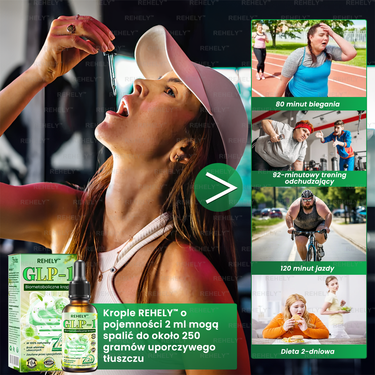 🌿REHELY™ GLP-1 Biometaboliczne krople🏆🏆Spalacz tłuszczu klasy spożywczej – opracowany przez Polskie Towarzystwo Badań nad Otyłością (PTBO)