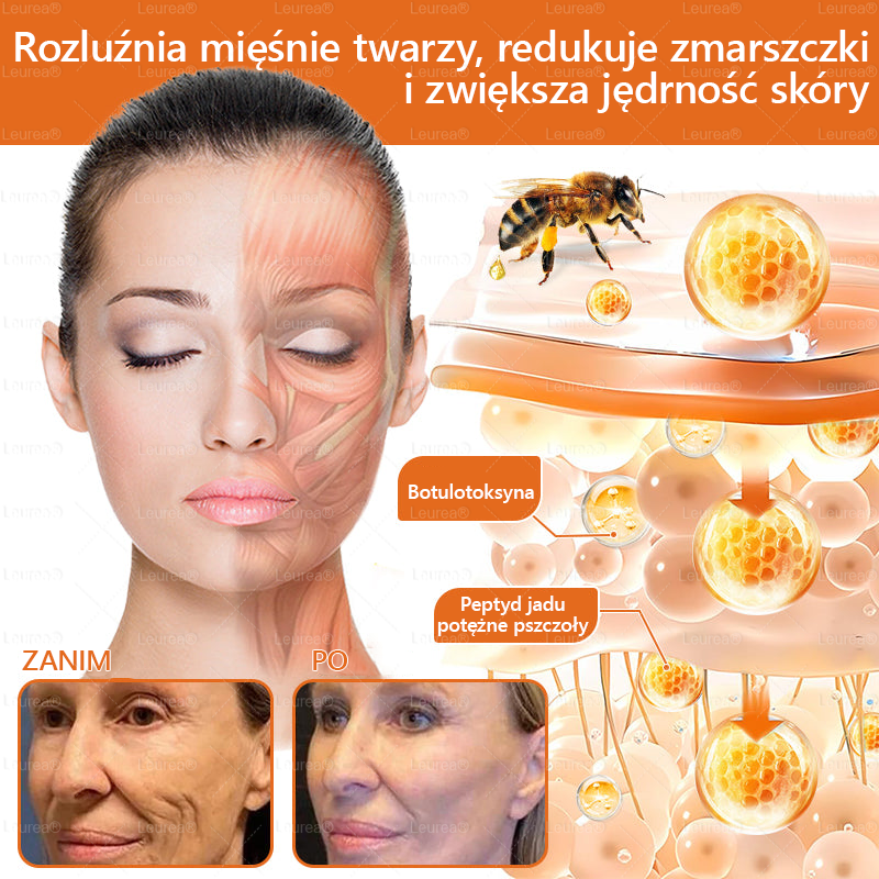 🔥🔥Leurea® Jad Pszczeli Regeneracja Skóry Krem🔥 Naturalna regeneracja skóry, wygładzenie zmarszczek i promienna cera-50 ml