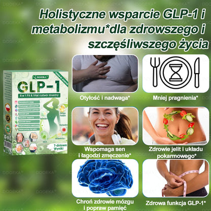 🧑‍⚕️ 💟💟 DOOEKA® GLP-1 8 w 1 Fit & Vital roztwór doustny – Raz dziennie, widoczne zmiany w ciągu 7 dni / W przypadku otyłości, zdrowia serca i układu krążenia, cukrzycy, bezdechu sennego, zdrowia jelit, problemów ze stawami i wielu innych