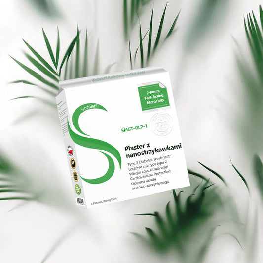 Voilaist® SMGT-GLP-1 Nano Microneedle Patch🍃Bezbolesny, długotrwały, zwalczający cukrzycę, otyłość i choroby układu krążenia