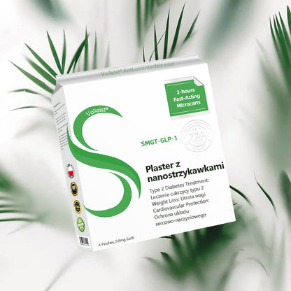 Voilaist® SMGT-GLP-1 Nano Microneedle Patch🍃Bezbolesny, długotrwały, zwalczający cukrzycę, otyłość i choroby układu krążenia