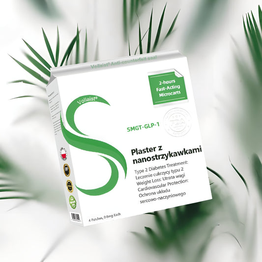 ✅Voilaist® SMGT-GLP-1 Nano Microneedle Patch🍃Bezbolesny, długotrwały, zwalczający cukrzycę, otyłość i choroby układu krążenia