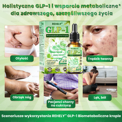 🌿REHELY™ GLP-1 Biometaboliczne krople🏆🏆Spalacz tłuszczu klasy spożywczej – opracowany przez Polskie Towarzystwo Badań nad Otyłością (PTBO)